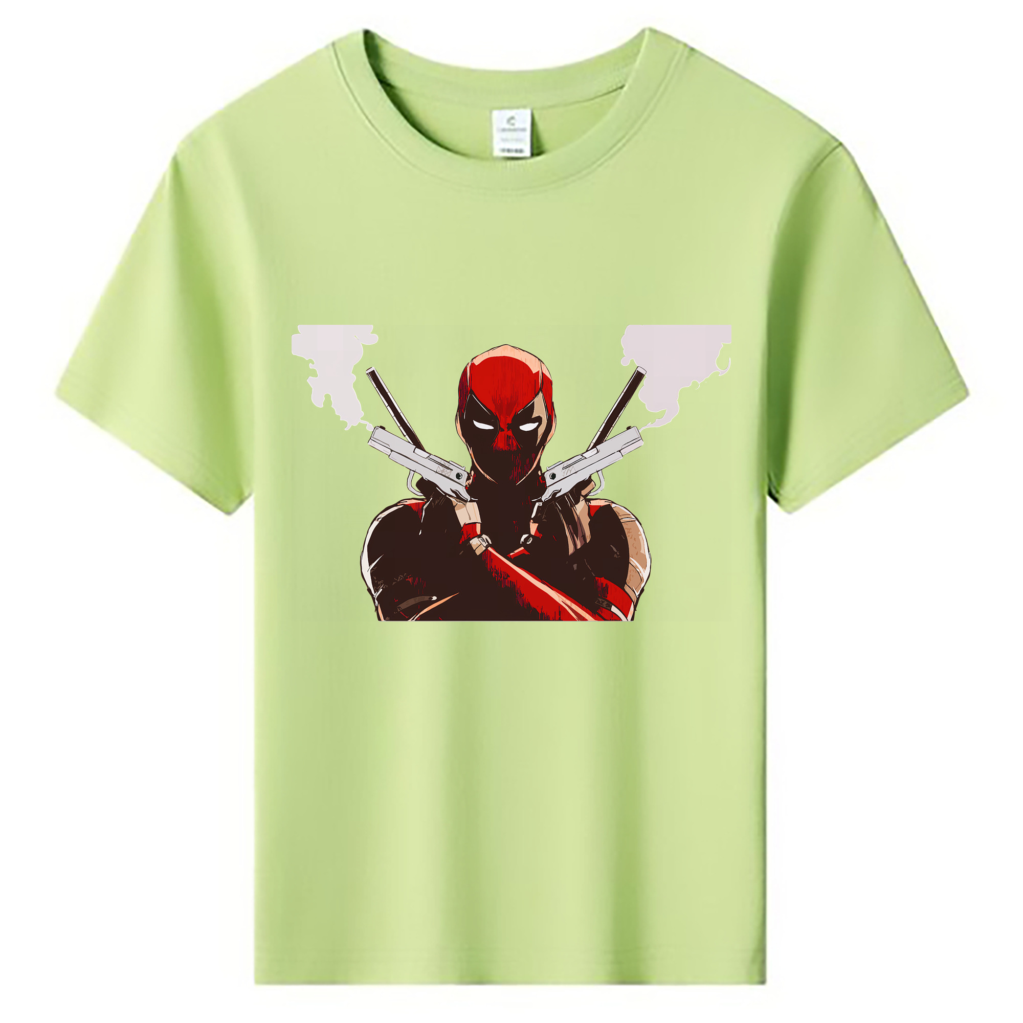 （画像用） Deadpool デッドプール 綿100％キッズTシャツ（フロントプリント）